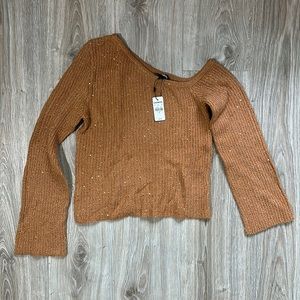 Express sweater with sequins